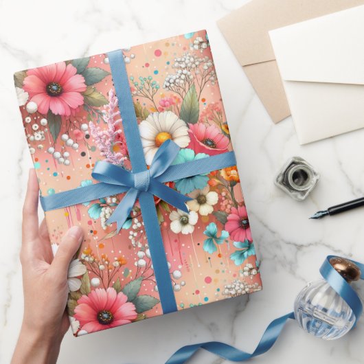 perzikbloesem cadeaupapier (Geschenken)