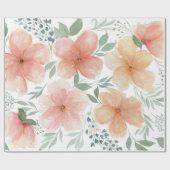 Perzikbloesems  cadeaupapier (Vlak)