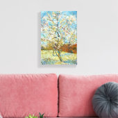 Perzikbomen in Blossom Vincent Van Gogh Canvas Afdruk (Insitu (Woonkamer))