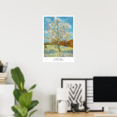 Perzikbomen in Blossom Vincent Van Gogh Poster (Thuiskantoor)