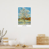 Perzikbomen in Blossom Vincent Van Gogh Poster (Keuken)