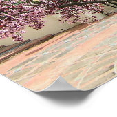 Perzikboom in bloem - Hearst Castle 2005 Poster (Hoek)