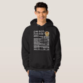 perzikcobber hoodie (Voorkant volledig)