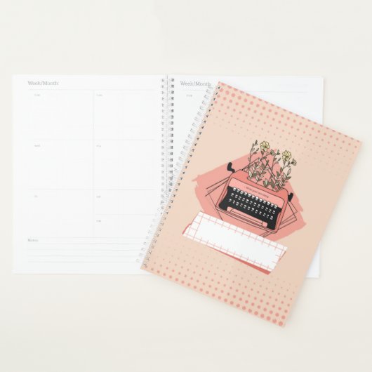 Perzikelegant Planner (Display)