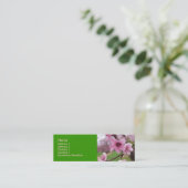 perziken_bloesems1 mini visitekaartje (Staand voorkant)