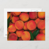 perziken briefkaart (Voorkant / Achterkant)