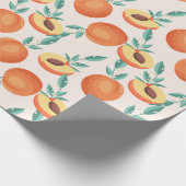 perziken cadeaupapier (Hoek)