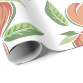 perziken cadeaupapier (Rol Hoek)