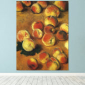 perziken canvas afdruk (Insitu (Houten vloer))