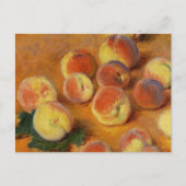 Perziken - Claude Monet Briefkaart (Voorkant)