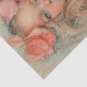 Perziken en Creme Beauty2 Tissuepapier (Detail)