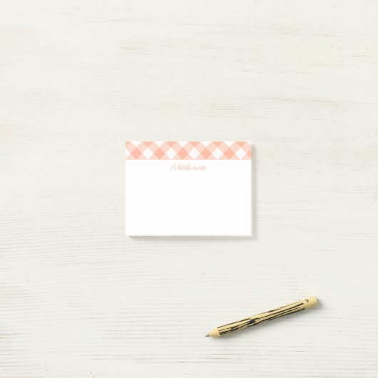 Perziken en Crème Post-it notities Post-it® Notes (Op bureau)