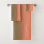 perziken en olijfresten bad handdoek (Insitu)