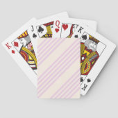 Perziken en room, vijf strepen pokerkaarten (Achterkant)