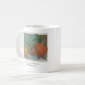 perziken koffiemok (Voorkant links)