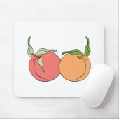 perziken muismat (Met muis)