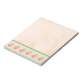 perziken notitieblok (Gedraaid)