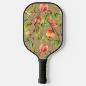 Perziken op de boom pickleball paddle (Achterkant)