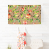 Perziken op de boom spandoek (Insitu)