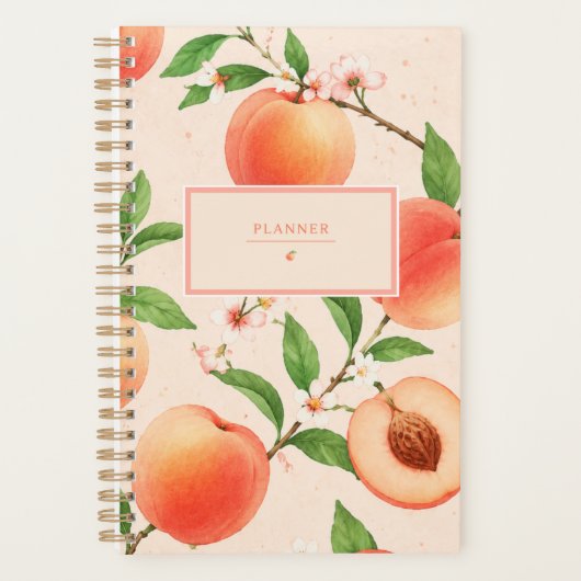 Perziken Planner (Voorkant)