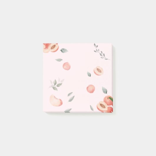 Perziken Post-It Notes (Voorkant)