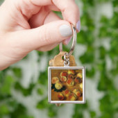 perziken sleutelhanger (Hand)