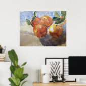 Perziken, stilleven poster (Thuiskantoor)