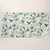 Perzikenhanddoek - Uw kleuren Strandlaken (Voorkant)