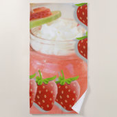 Perzikhanddoeken Daiquiri Strandlaken (Voorkant)