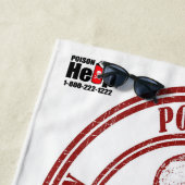 Perzikhanddoeken Strandlaken (In situ)