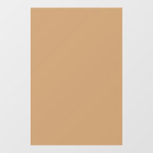 Perzikkleurenblok | Soft Wedding Design Raamsticker (Vel)