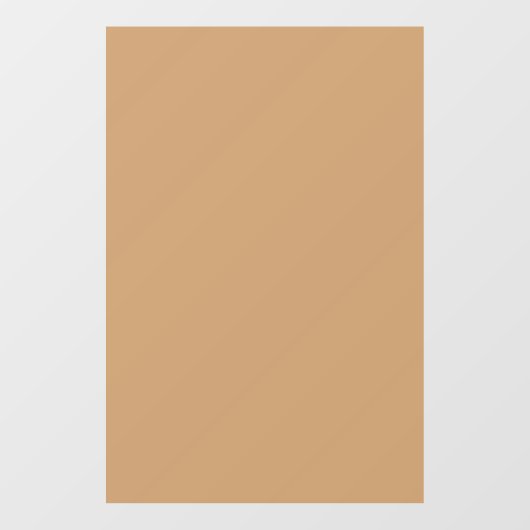 Perzikkleurenblok | Soft Wedding Design Raamsticker (Vel)