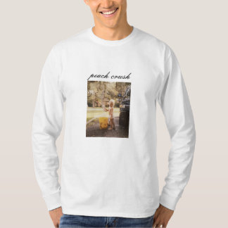 Perzikkleurig t-shirt