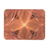 Perzikkleurig zwiringkruis magneet (Horizontaal)