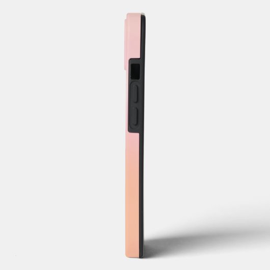 Perzikkleurige verloop Case-Mate iPhone case (Achterkant / Links)