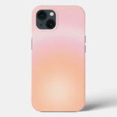 Perzikkleurige verloop Case-Mate iPhone case (Achterkant)