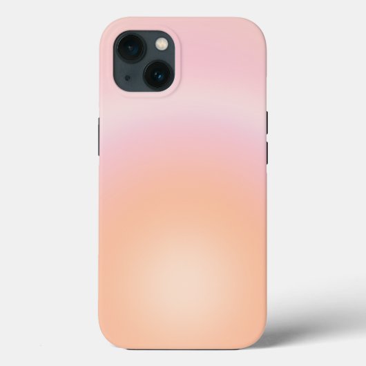 Perzikkleurige verloop Case-Mate iPhone case (Achterkant)