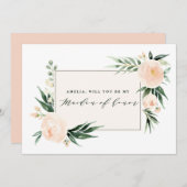 Perzikmaiden en waterverf-maiden (Voorkant / Achterkant)