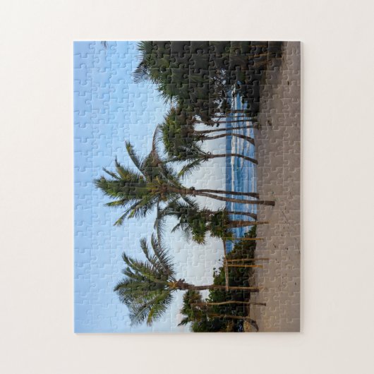 Perzikparadise in Riviera Maya - Puzzle Legpuzzel (Verticaal)