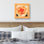 PerzikRoos Canvas Afdruk (Insitu (Slaapkamer))