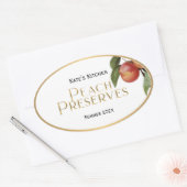 Perzikspillen bewaren  elly Label (Envelop)