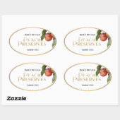 Perzikspillen bewaren  elly Label (Vel)