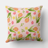 perziktulpen kussen (Achterkant)