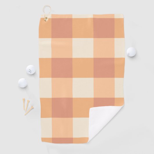 perzikvierkanten golfhanddoek (Insitu)