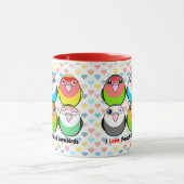 Perzikvogels Mok (Midden)