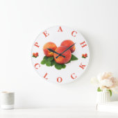 Perzikwandklok Grote Klok (Huis)