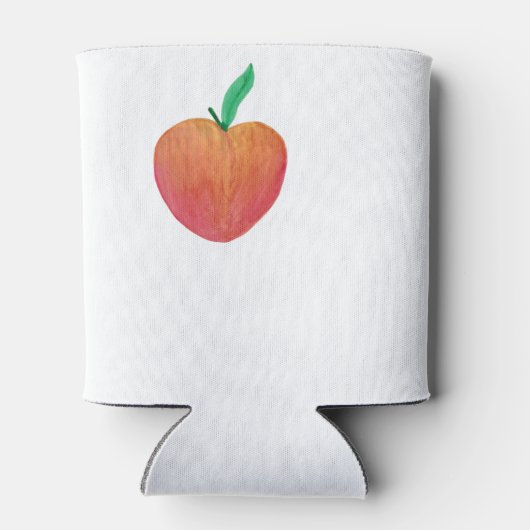 PerzikWaterverf Blikjeskoeler (Achterkant)