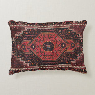 Perzisch Antiek  Rood Oosters Accent Tapijt Kussen