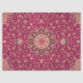 Perzisch bloementapijt patroon Tissuepapier (Voorkant)