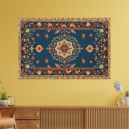 Perzisch Canvas Afdruk (Insitu (Woonkamer))